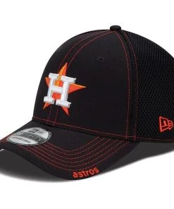 MLB Heaven Shop 17 2022 Houston Astros New Era MLB Neo 39THIRTY Stretch Flex Mesh Back Cap Hat