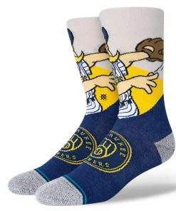 2022 Milwaukee Brewers Stance MLB Bernie Brewer Mascot Socks Large Men's 9-13