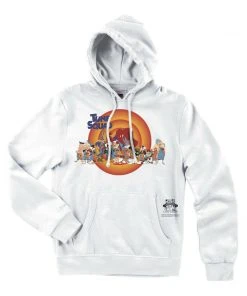Mitchell & Ness X Space Jam 2 A New Legacy Tune Squad Hoodie White Sweatshirt 5 Mitchell & Ness X Space Jam 2 A New Legacy Tune Squad Hoodie White Sweatshirt