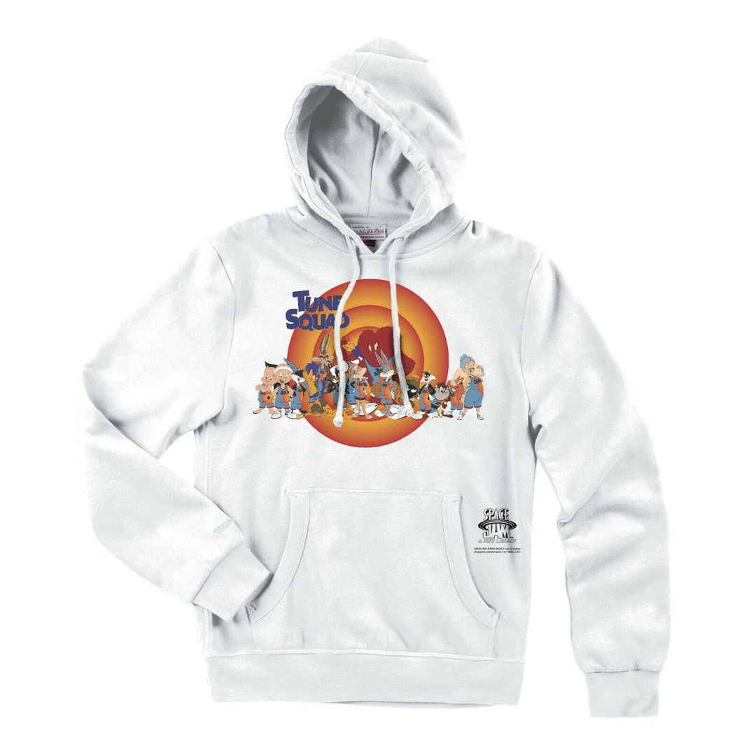 Mitchell & Ness X Space Jam 2 A New Legacy Tune Squad Hoodie White Sweatshirt 3 Mitchell & Ness X Space Jam 2 A New Legacy Tune Squad Hoodie White Sweatshirt