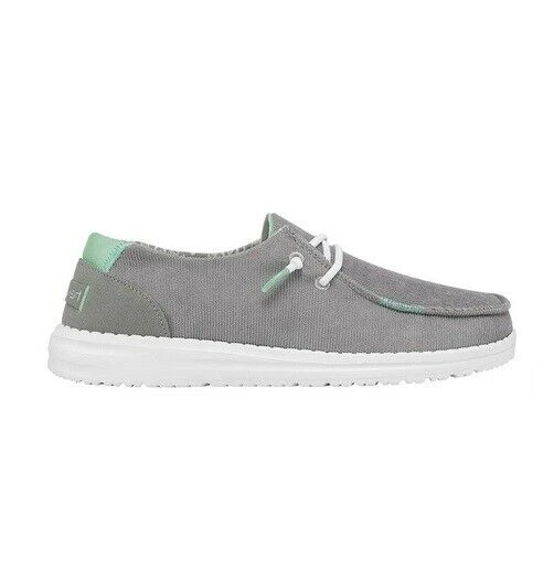 Hey Dude Shoes Hey Dude Wendy Corduroy Glacier Grey Women's Lightweight Shoes Slip On Casual 3 Hey Dude Shoes Hey Dude Wendy Corduroy Glacier Grey Women's Lightweight Shoes Slip On Casual