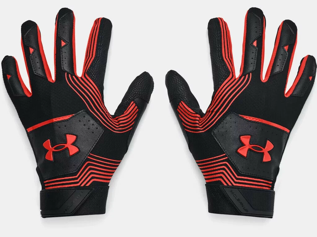 2022 Under Armour Mens UA Clean Up Baseball Softball Adult Batting Gloves 5 2022 Under Armour Mens UA Clean Up Baseball Softball Adult Batting Gloves
