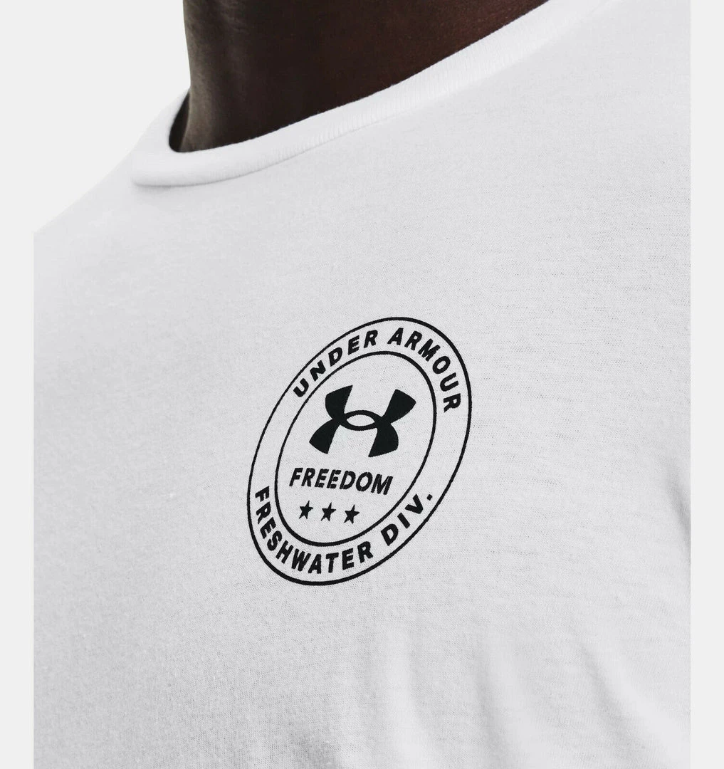 Under Armour Mens UA Freedom Bass Short Sleeve Graphic T-Shirt SS USA 1370306 3 Under Armour Mens UA Freedom Bass Short Sleeve Graphic T-Shirt SS USA 1370306