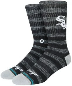 2022 Chicago White Sox Stance Black MLB Twist Baseball Socks Large Men's 9-13
