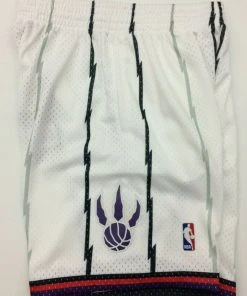 Toronto Raptors Mitchell & Ness NBA Authentic Swingman Men's Mesh Shorts White