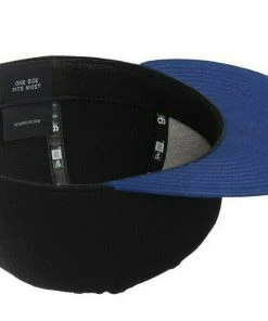New Era 9FIFTY Flat Brim Snapback Hat Cap -Blank - White, Black, Royal, Navy 950
