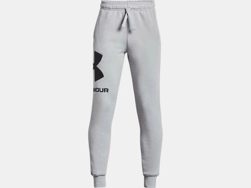 Under Armour Boy's UA Rival Fleece Logo Joggers Lightweight Tapered Pants 1 Under Armour Boy's UA Rival Fleece Logo Joggers Lightweight Tapered Pants