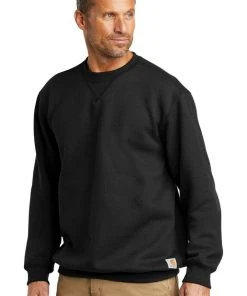 Carhartt Men's Midweight Crewneck Sweatshirt Pullover Long Sleeve Workwear Crew