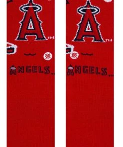 2022 Los Angeles Angels LA Stance MLB Landmark Baseball Socks Large Men's 9-13