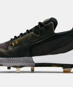 2022 Under Armour Men's UA Harper Low ST Steel Metal Adult Baseball Cleats Black