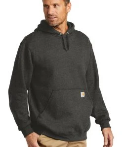 Carhartt Men's Midweight Hooded Sweatshirt Pullover Long Sleeve Workwear Hoodie