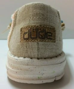 Hey Dude Wendy Natural Salt Women's Lightweight Casual Comfortable Shoes Slip On 9 Hey Dude Wendy Natural Salt Women's Lightweight Casual Comfortable Shoes Slip On