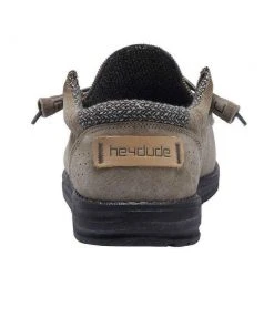 Hey Dude Wally Corduroy Tan Men's Shoes Comfortable Lightweight Slip On Casual Hey Dude Shoes