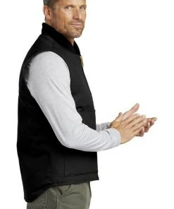 Carhartt Men's Duck Vest Artic-Quilt Lined V01 Water Repellent Zippered