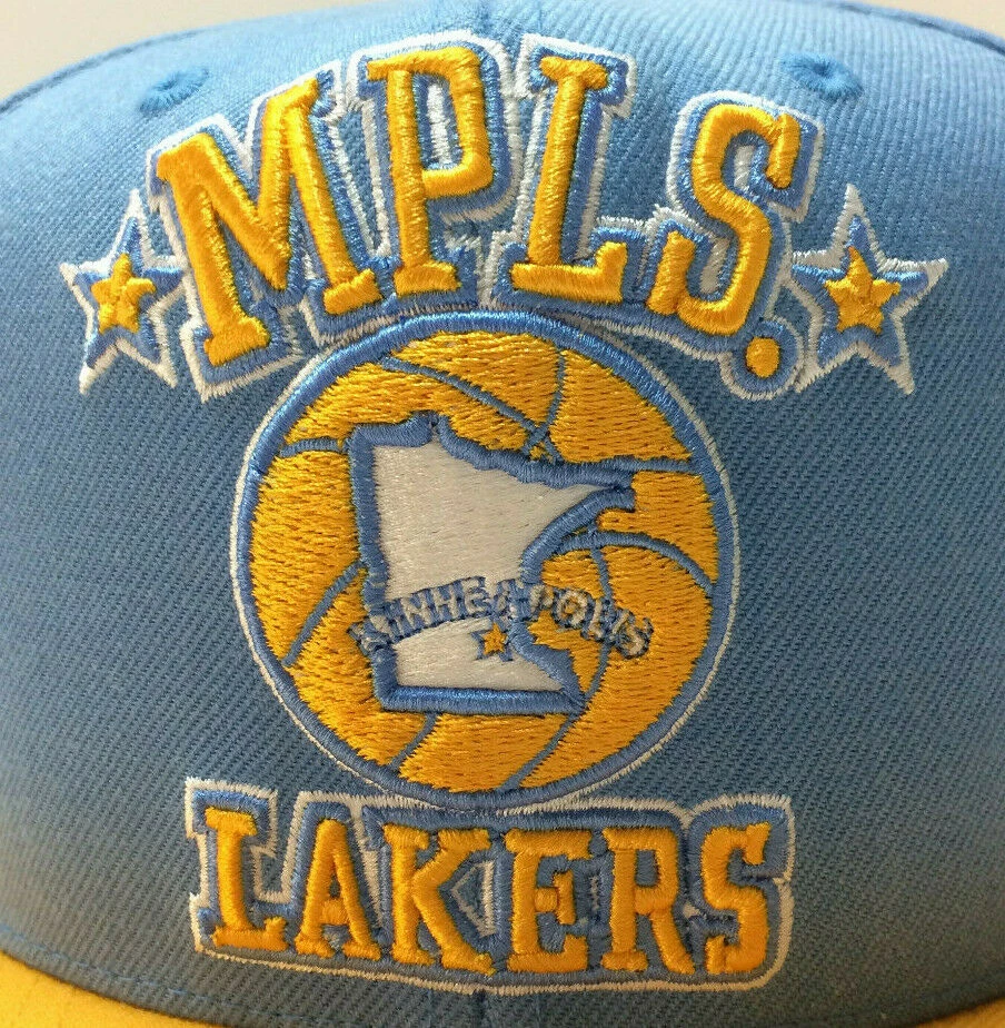 Minneapolis Lakers Mitchell & Ness NBA Snapback Hat Cap Los Angeles LA 2Tone 2 Minneapolis Lakers Mitchell & Ness NBA Snapback Hat Cap Los Angeles LA 2Tone