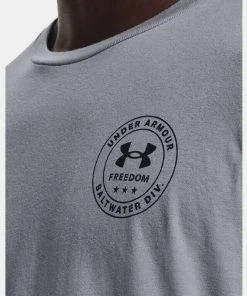 Under Armour Mens UA Freedom Marlin Short Sleeve Graphic T-Shirt SS Tee 1370305 10 Under Armour Mens UA Freedom Marlin Short Sleeve Graphic T-Shirt SS Tee 1370305