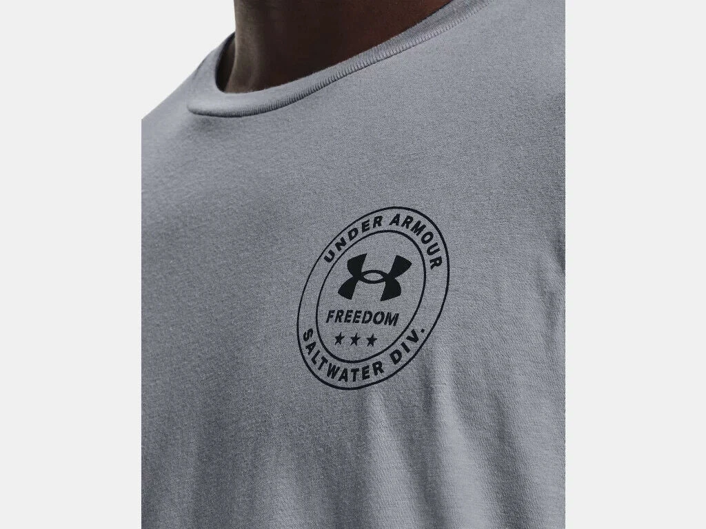 Under Armour Mens UA Freedom Marlin Short Sleeve Graphic T-Shirt SS Tee 1370305 5 Under Armour Mens UA Freedom Marlin Short Sleeve Graphic T-Shirt SS Tee 1370305