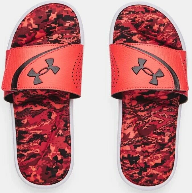 Under Armour Boy's UA Ignite VI Graphic Slides Sandals - Many Colors And Sizes 1 Under Armour Boy's UA Ignite VI Graphic Slides Sandals - Many Colors And Sizes