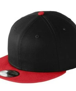 New Era 9FIFTY Flat Brim Snapback Hat Cap -Blank - White, Black, Royal, Navy 950