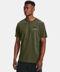 Under Armour Mens UA New Freedom Banner T Short Sleeve Graphic T-Shirt SS Tee 43 Under Armour Mens UA New Freedom Banner T Short Sleeve Graphic T-Shirt SS Tee