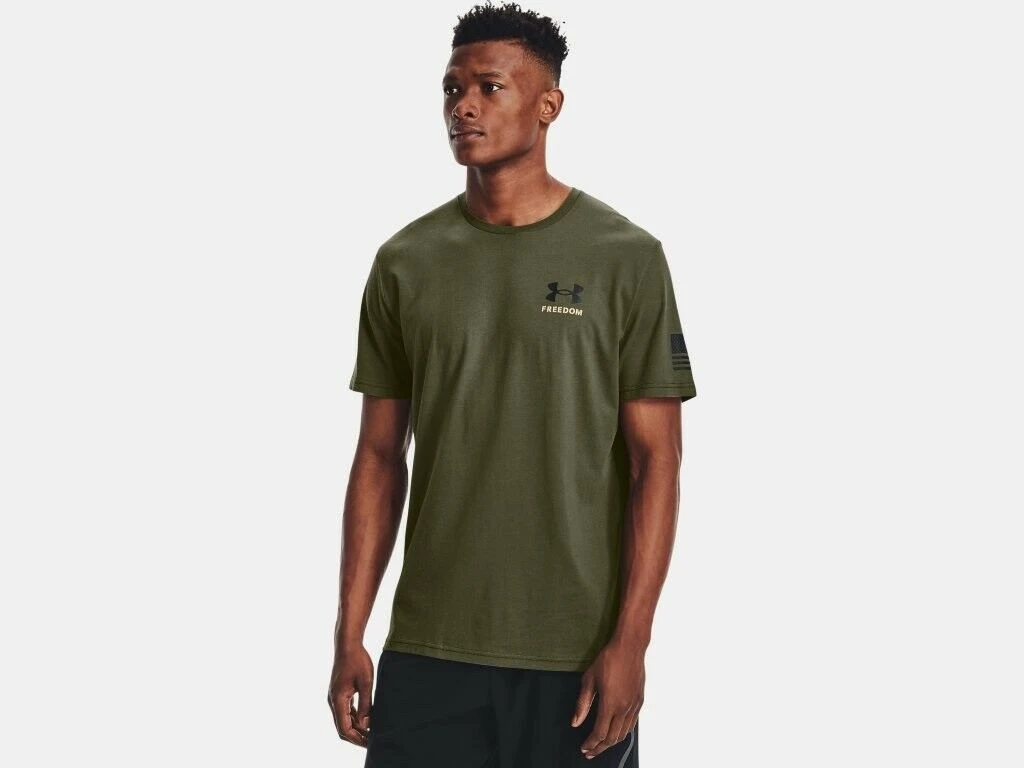 Under Armour Mens UA New Freedom Banner T Short Sleeve Graphic T-Shirt SS Tee 20 Under Armour Mens UA New Freedom Banner T Short Sleeve Graphic T-Shirt SS Tee