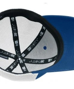New Era 39THIRTY Mesh Back Flex Stretch Hat Blank Cap - Black, White, Navy, Red