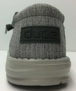 Hey Dude Wally Recycled Leather Quarry Casual Lightweight Slip On Men's Shoes Hey Dude Shoes 9 Hey Dude Wally Recycled Leather Quarry Casual Lightweight Slip On Men's Shoes Hey Dude Shoes