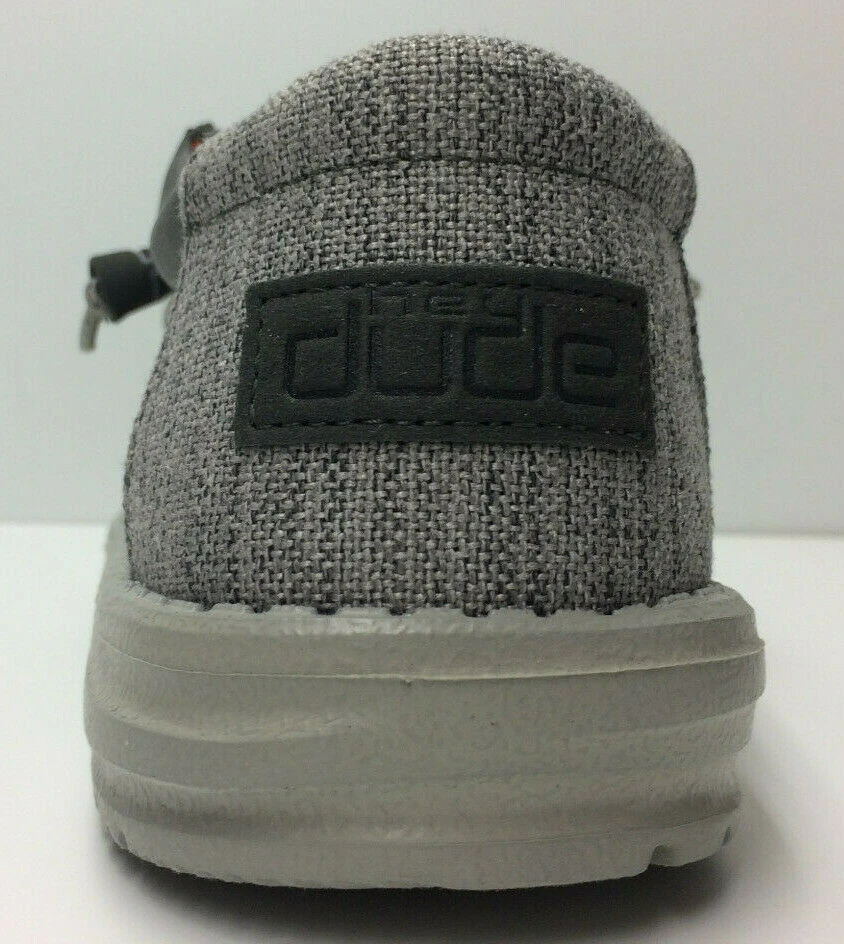 Hey Dude Wally Recycled Leather Quarry Casual Lightweight Slip On Men's Shoes Hey Dude Shoes 4 Hey Dude Wally Recycled Leather Quarry Casual Lightweight Slip On Men's Shoes Hey Dude Shoes