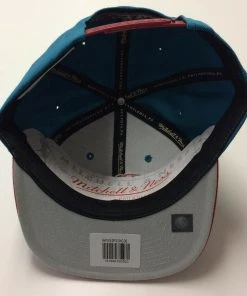 Detroit Pistons Mitchell & Ness NBA Snapback Hat Cap Horse Hardwood Classics HWC