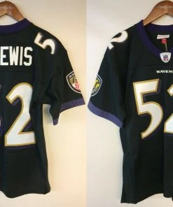 Ray Lewis Baltimore Ravens #52 Mitchell & Ness NFL 2004 Authentic Jersey Black