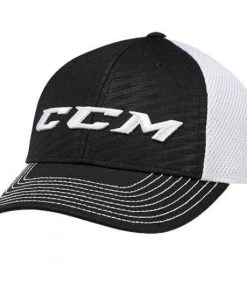 CCM Hockey Hopkins Performance Stretch Fit Flex Mesh Back Cap Hat