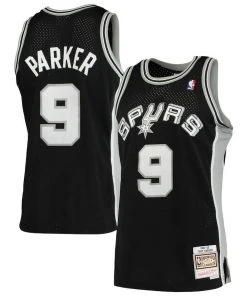Tony Parker San Antonio Spurs Mitchell & Ness NBA Authentic Rookie 2001 Jersey