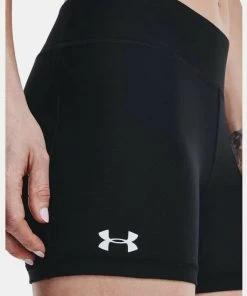 Under Armour Team Shorty 3 Volleyball Spandex Shorts Black Volleyball Short 3