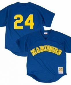 Ken Griffey Jr. Seattle Mariners Mitchell & Ness MLB Authentic Batting Jersey