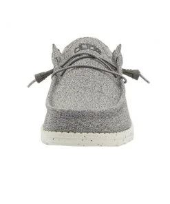 Hey Dude Wally Sox Slate Houndstooth Men's Shoes Comfortable Lightweight Slip On