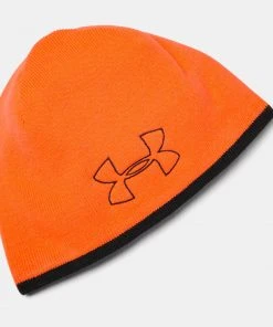 Under Armour Men's UA Reversible Camo Beanie Stocking Cap Hunting Hat Knit