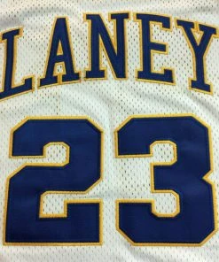 Headgear Classics Michael Jordan Laney High School #23 Authentic Embroidered Basketball Jersey