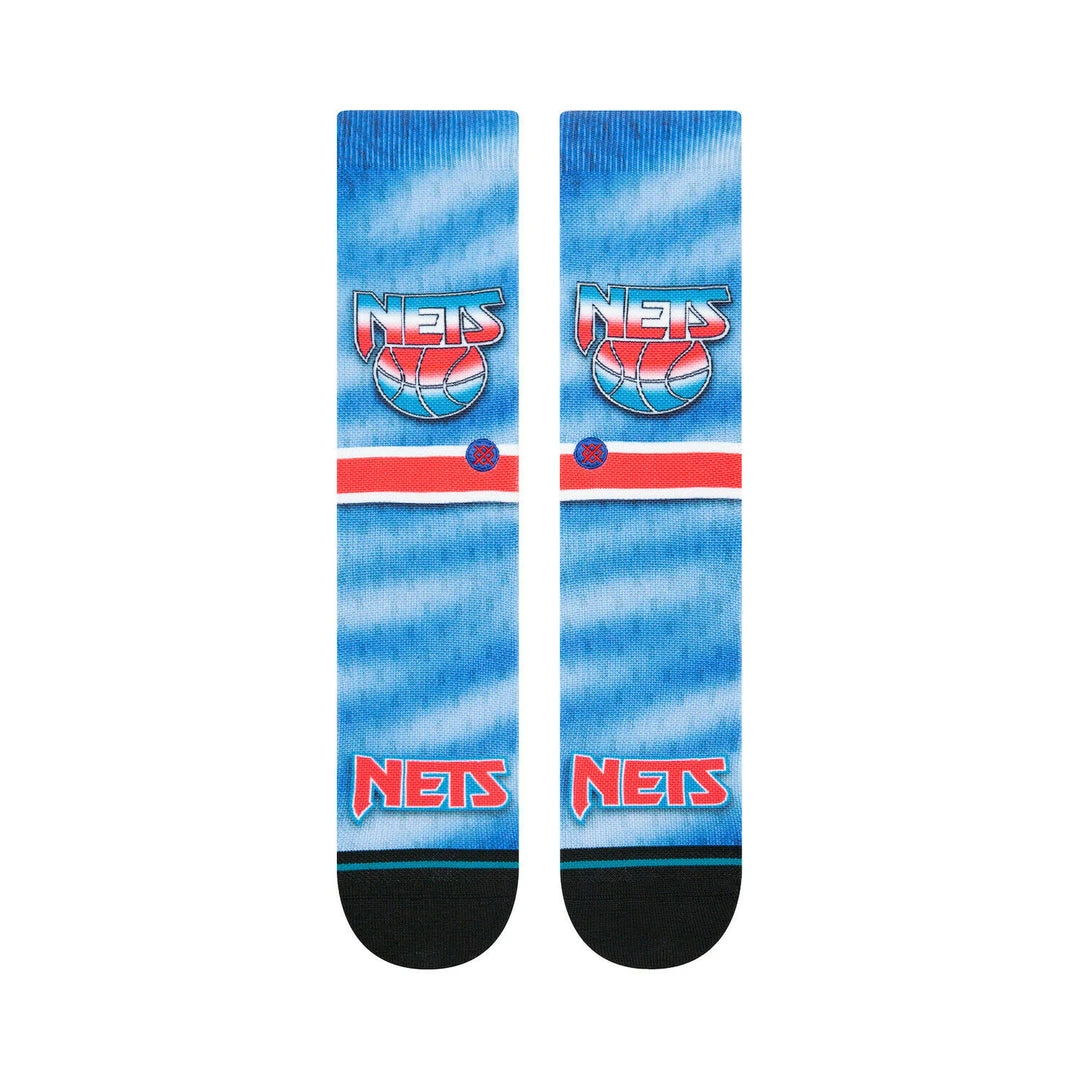New Jersey Nets Stance NBA HWC Hardwood Classics Crew Socks L Men 9-13 Brooklyn 2 New Jersey Nets Stance NBA HWC Hardwood Classics Crew Socks L Men 9-13 Brooklyn