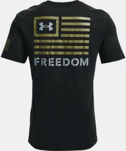 Under Armour Mens UA New Freedom Banner T Short Sleeve Graphic T-Shirt SS Tee 31 Under Armour Mens UA New Freedom Banner T Short Sleeve Graphic T-Shirt SS Tee