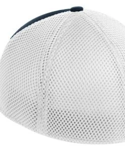 New Era 39THIRTY Mesh Back Flex Stretch Hat Blank Cap - Black, White, Navy, Red