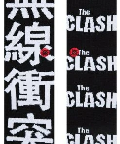 Stance X The Clash Radio Clash Crew 1982 Japan Tour Rock Socks Large Men's 9-13