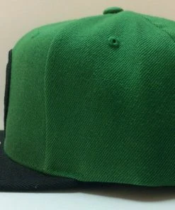 Boston Celtics Mitchell & Ness NBA Adjustable Snapback Hat 2Tone Flat Brim Cap