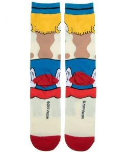 Mrs. Puff SpongeBob SquarePants Bioworld Socks Mens 8-12 Nickelodeon Cartoon