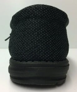 Hey Dude Wally Sox Micro Total Black Lightweight Slip On Casual Men's Shoes 9 Hey Dude Wally Sox Micro Total Black Lightweight Slip On Casual Men's Shoes