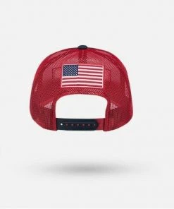 CCM Hockey Team USA Olympics Mesh Trucker Adjustable Snapback Icon Cap Hat
