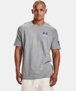 Under Armour Mens UA New Freedom Banner T Short Sleeve Graphic T-Shirt SS Tee 33 Under Armour Mens UA New Freedom Banner T Short Sleeve Graphic T-Shirt SS Tee