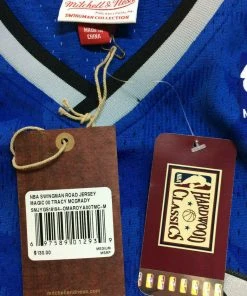 Tracy McGrady Orlando Magic Mitchell & Ness NBA Authentic Jersey 2000-2001 Blue 20 Tracy McGrady Orlando Magic Mitchell & Ness NBA Authentic Jersey 2000-2001 Blue