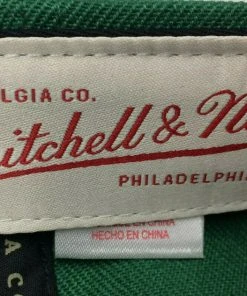 Milwaukee Bucks Mitchell & Ness NBA Snapback Hat 2Tone Flat Brim Adjustable Cap