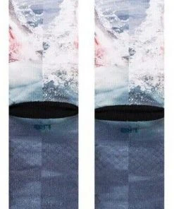 Stance X Discovery Channel Shark Week Pearly Whites Socks Large Men's 9-13