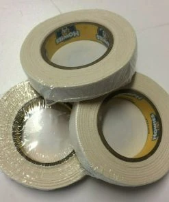 White Hockey Tape - .5" X 10 Yards - 3 Rolls - Howies Hockey Knob Tape Grip